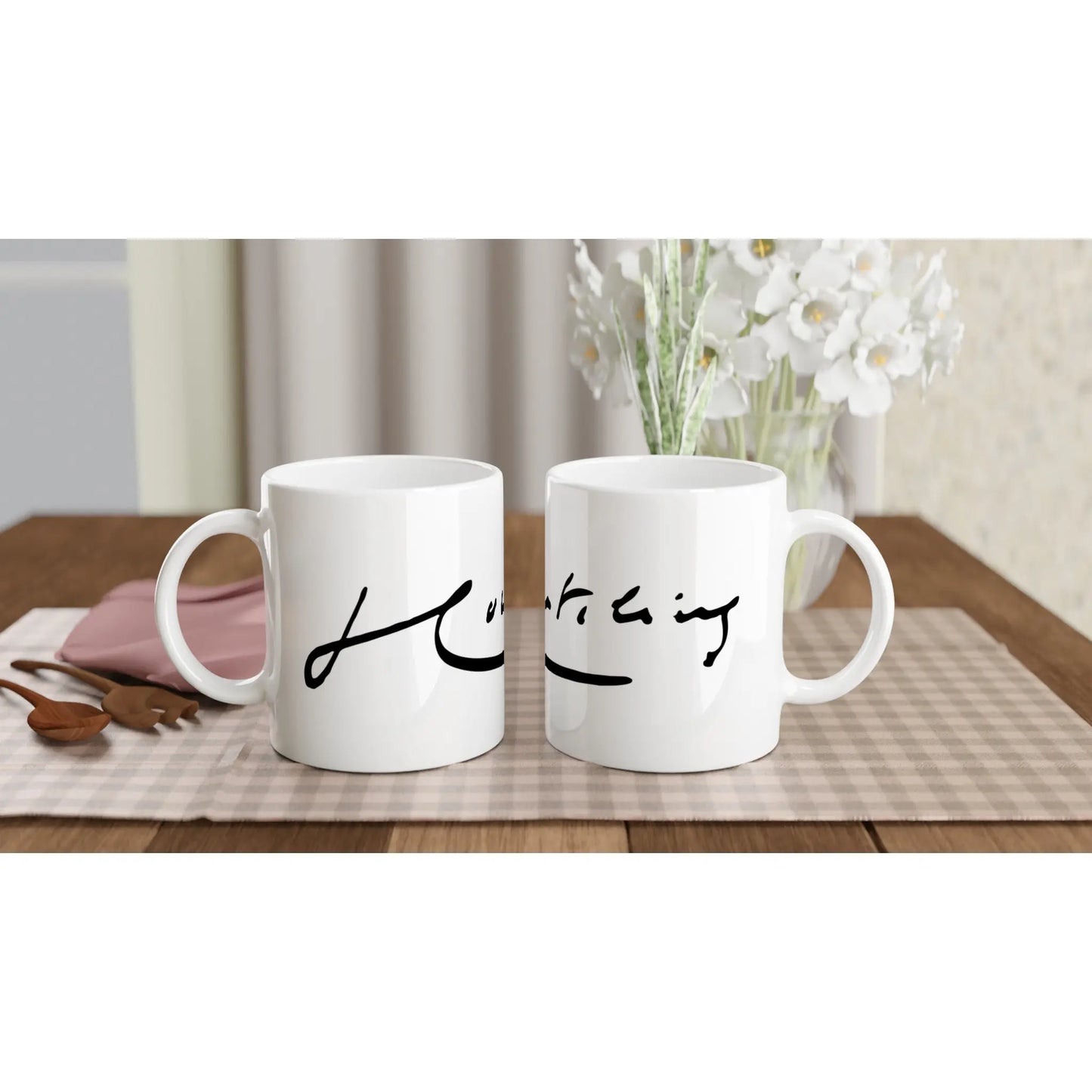 Tasse Signature : Georges Courteline