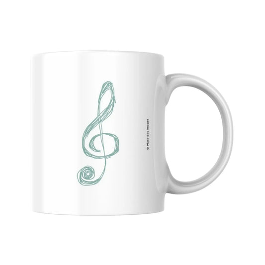 Tasse Citation de Friedrich Nietzsche sur la musique - Place des Images