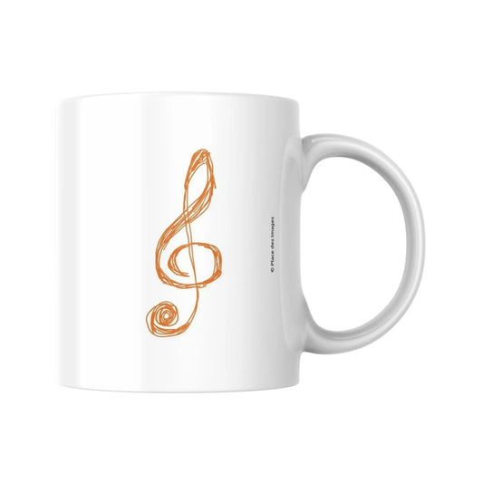 Tasse Citation de Platon sur la musique - Place des Images