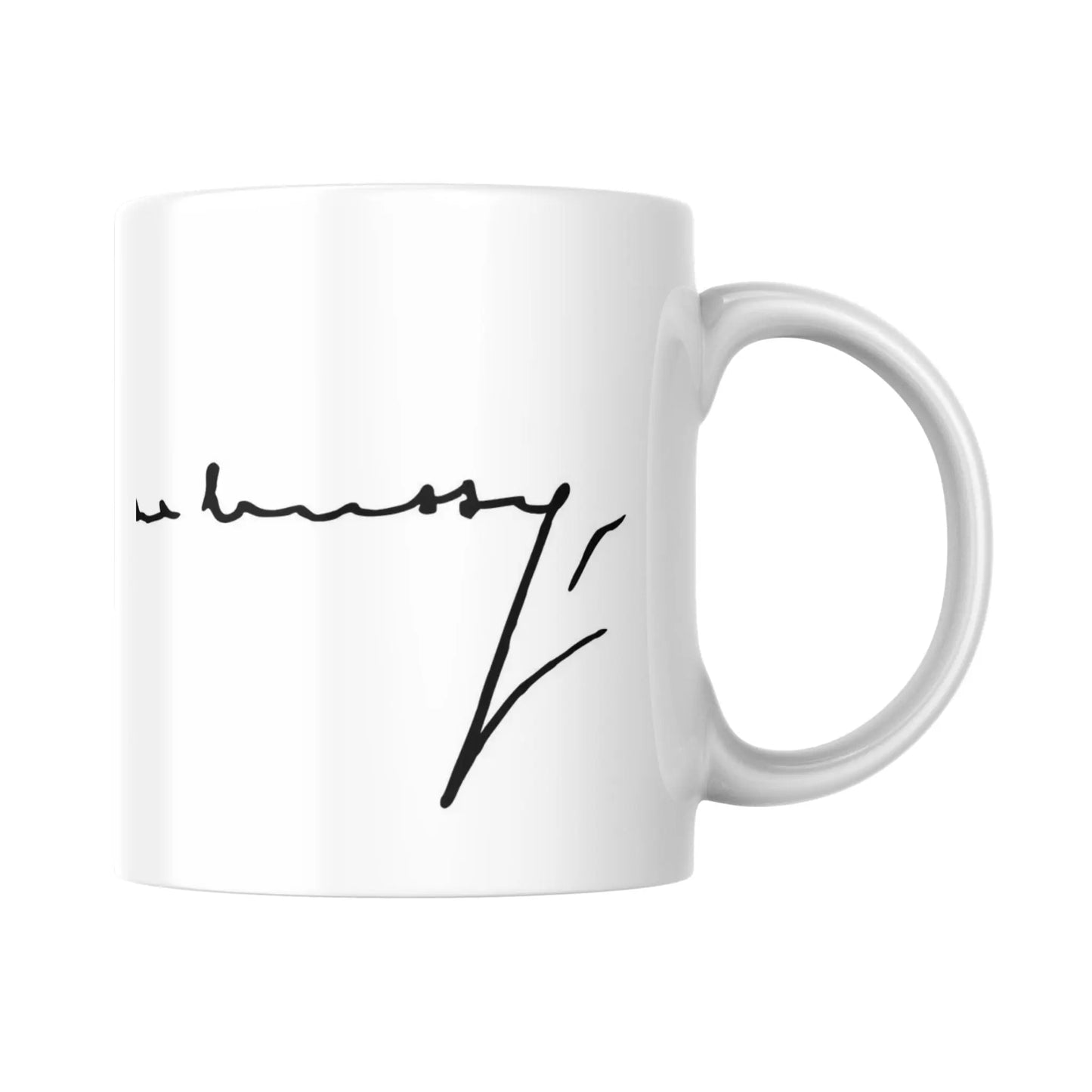 Mug Signature de Claude Debussy (partie droite) - Place des Images
