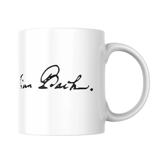 Mug Signature de Jean-Sébastien Bach (partie droite) - Place des Images