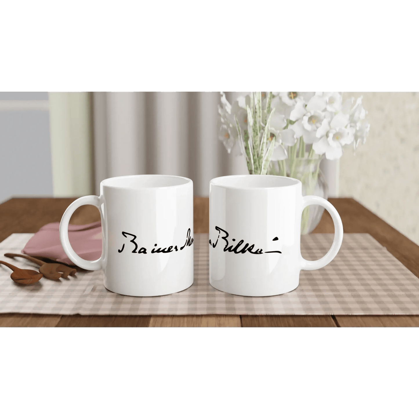 Tasse Signature : Rainer Maria Rilke - Place des Images