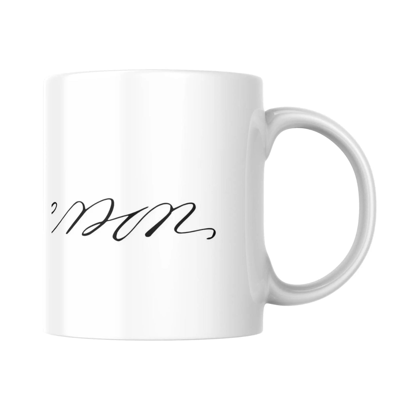 Mug Signature de Thomas Jefferson (partie droite) - Place des Images