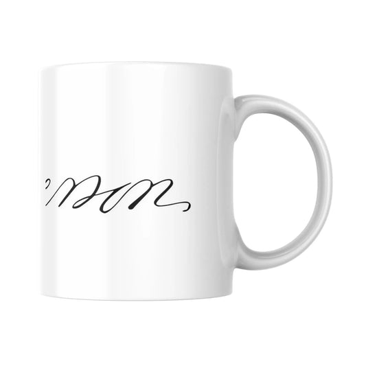 Mug Signature de Thomas Jefferson (partie droite) - Place des Images