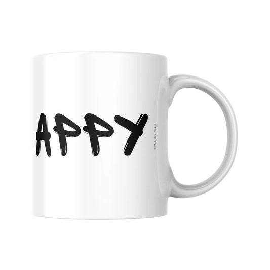 Mug "Be Happy" (partie droite) - Place des Images
