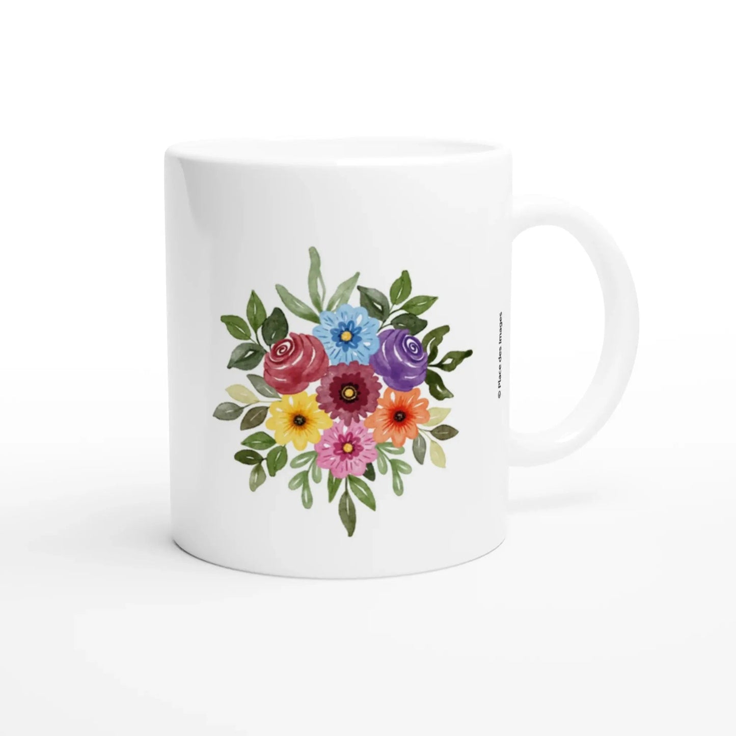 Mug / Tasse Citation Alexandre Dumas sur les mamans (côté visuel) - Place des Images
