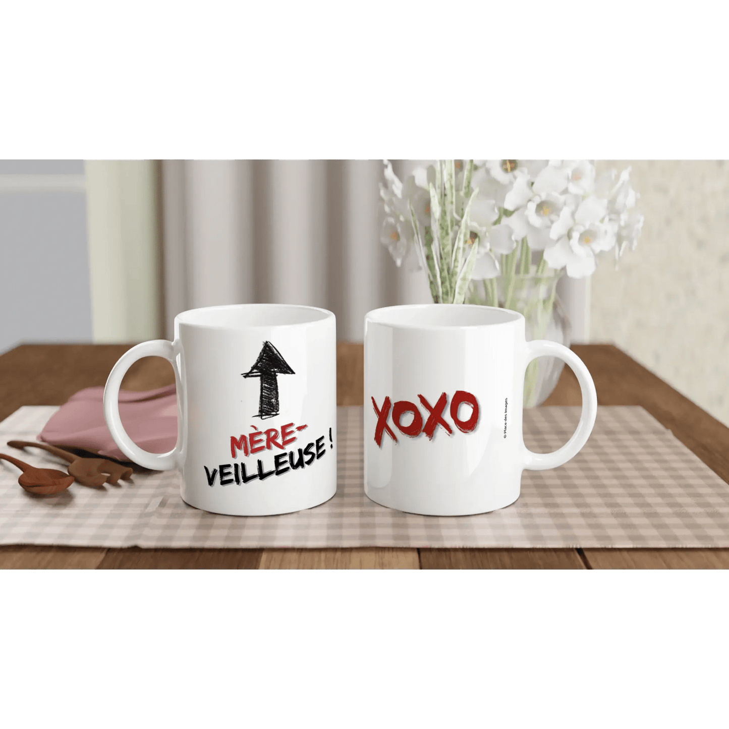 Mug / Tasse Mère-Veilleuse (vue d'ensemble) - Place des Images