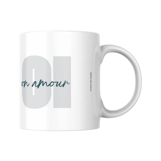 Mug "A toi, avec tout mon amour" (partie droite) - Place des Images