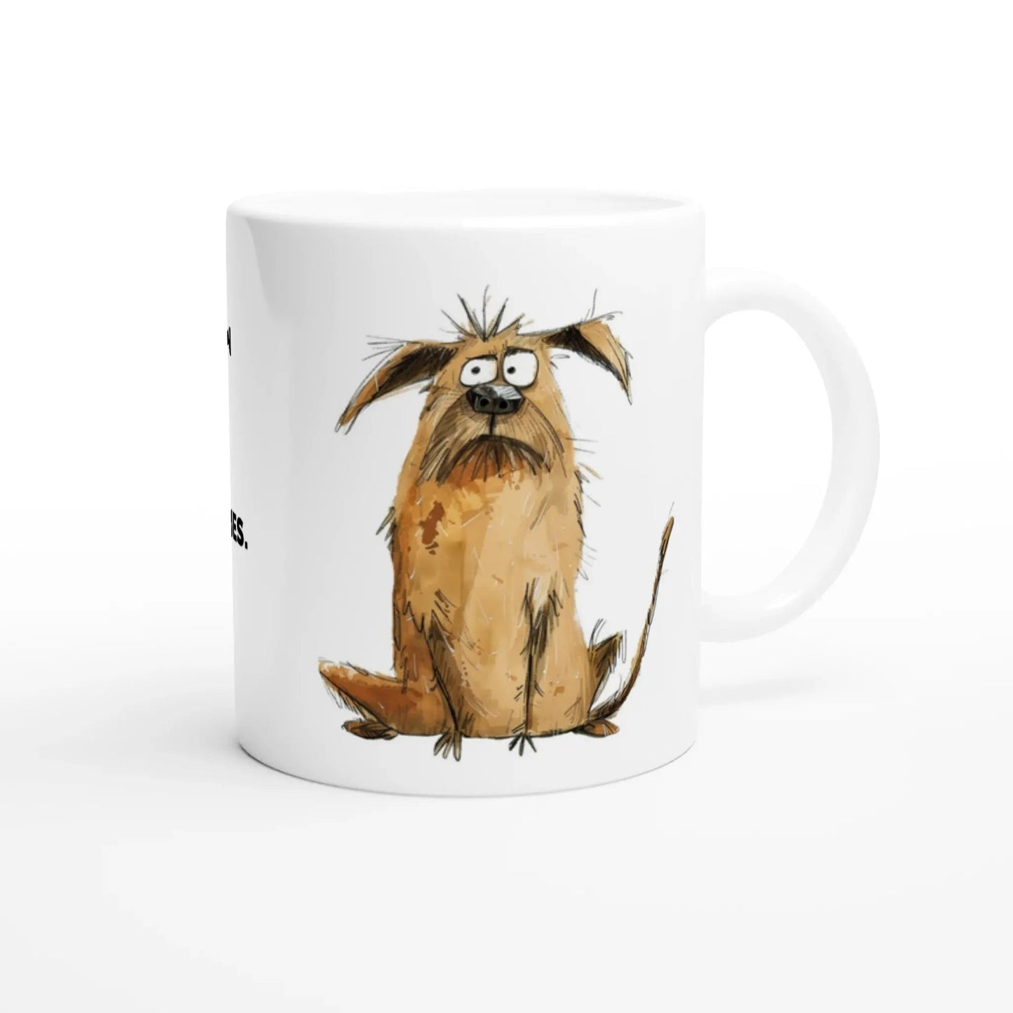 Tasse Citation de Hippolyte Sanguin sur les chiens - Place des Images