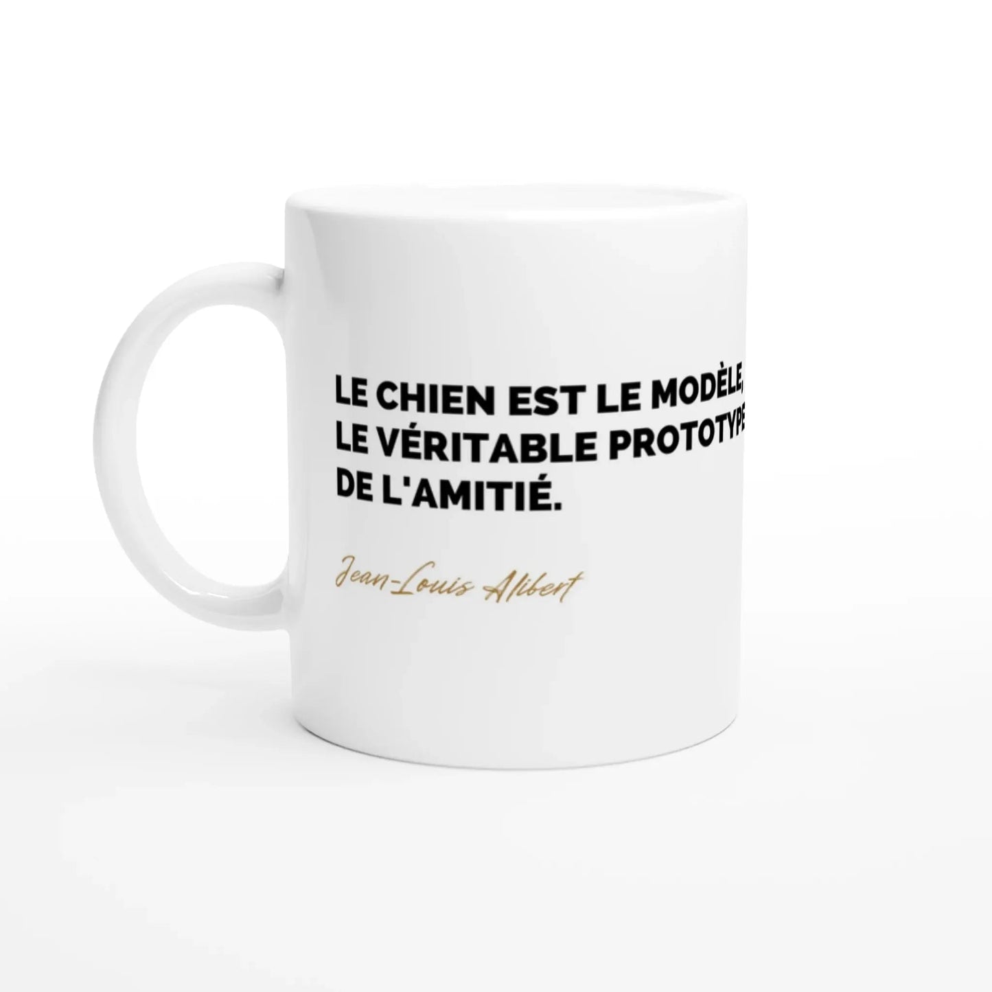 Tasse Citation de Jean - Louis Alibert sur les chiens - Place des Images