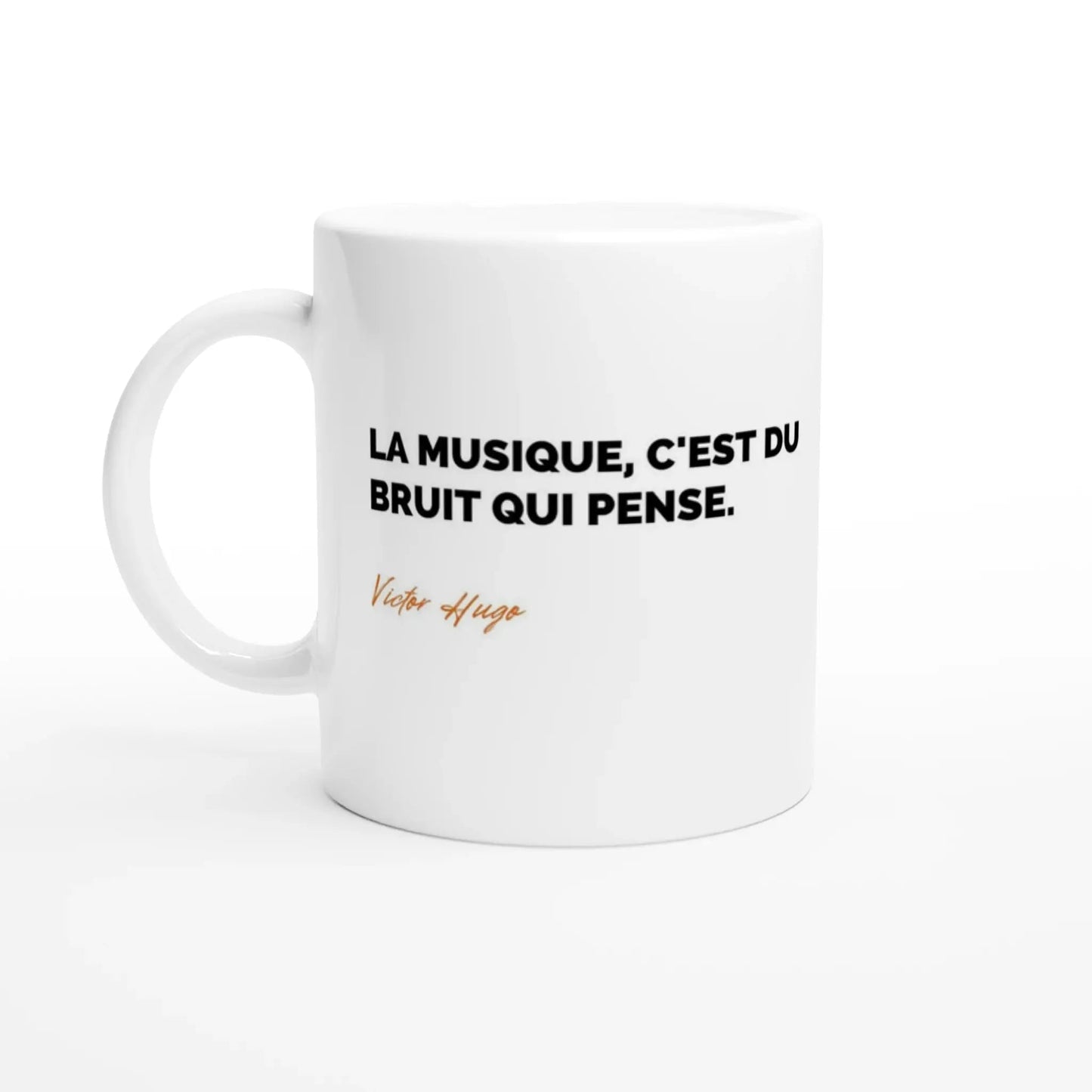 Tasse Citation de Victor Hugo sur la musique - Place des Images