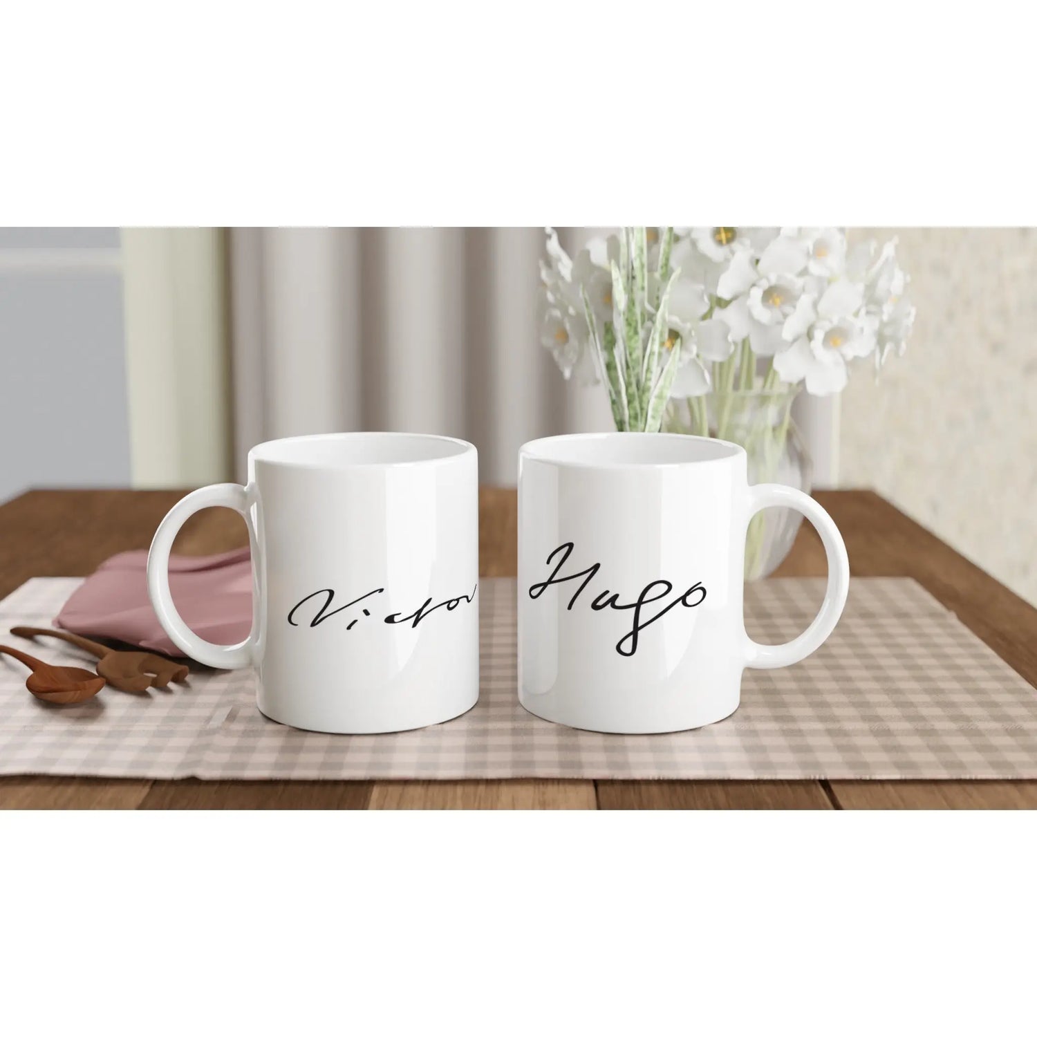 Mug avec la signature de Victor Hugo