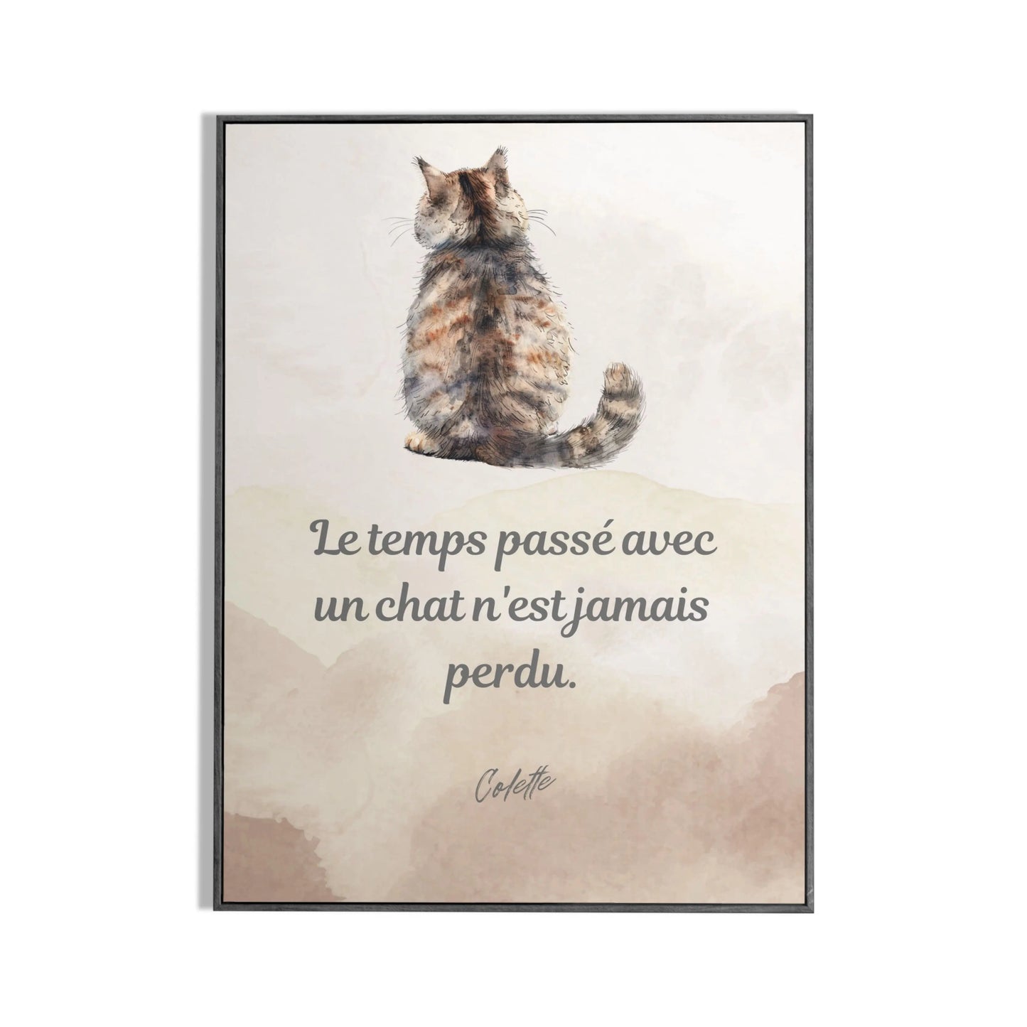 Affiche "Colette et les chats" Place des Images