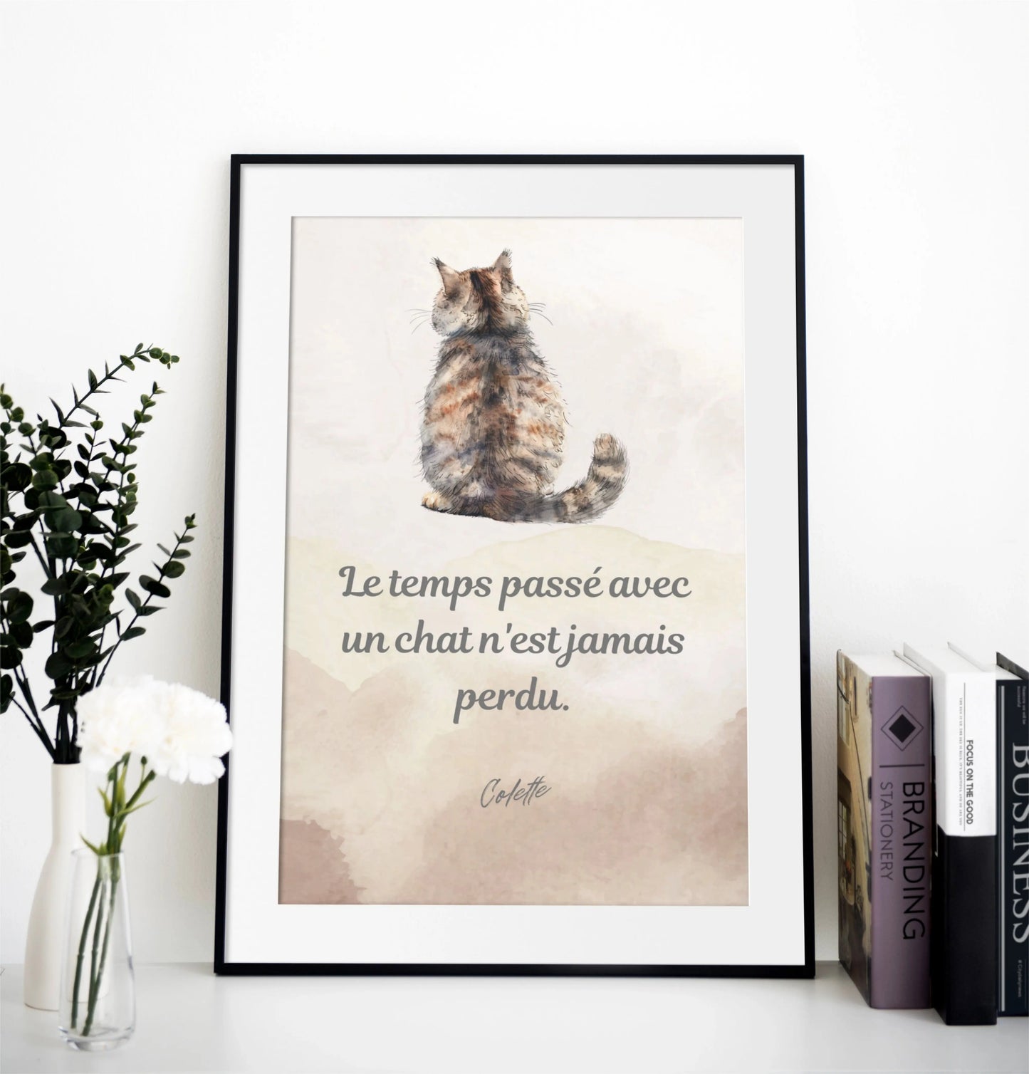 Affiche "Colette et les chats" Place des Images