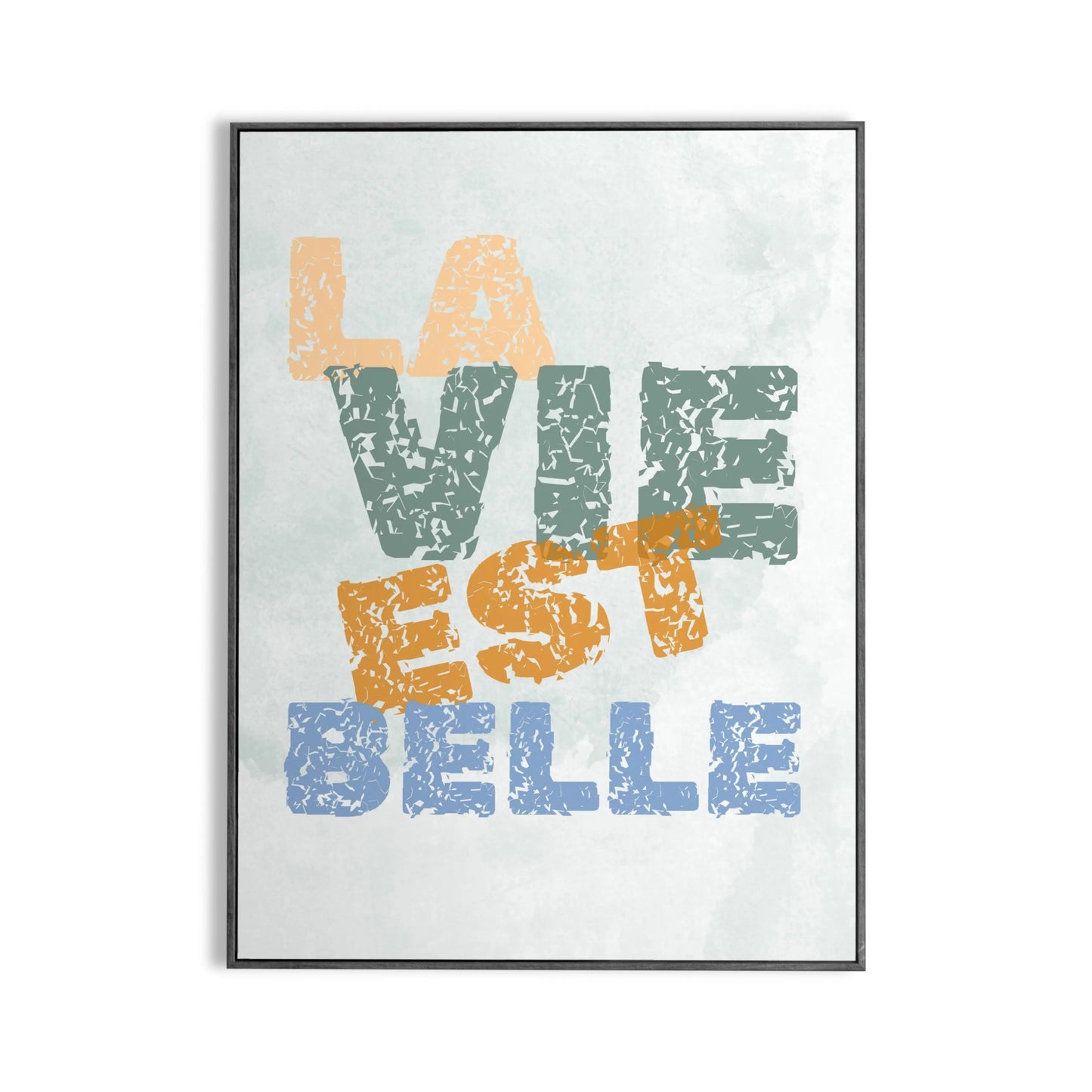 Affiche "La Vie Est Belle" Place des Images