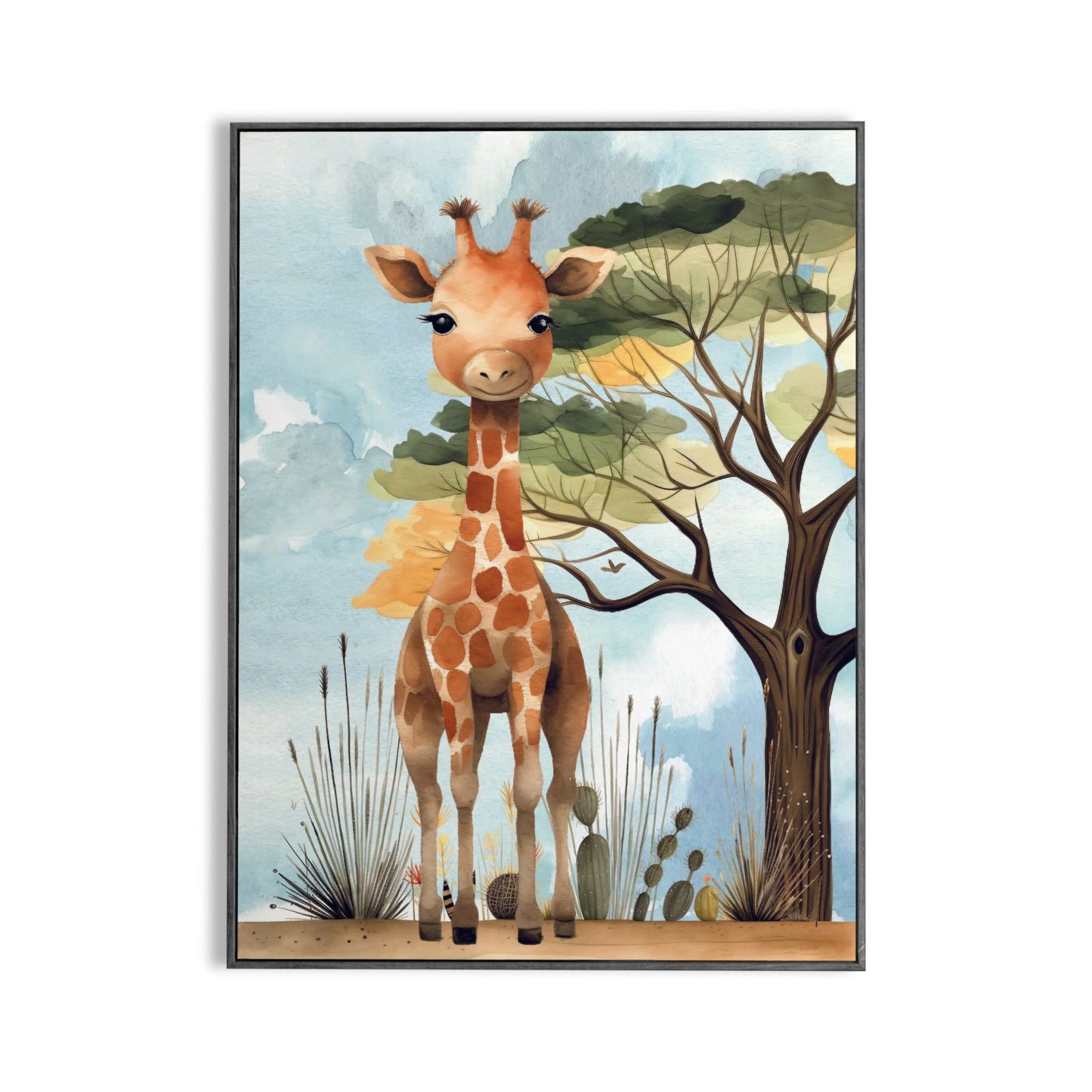 Affiche pour enfant : Girafe Place des Images