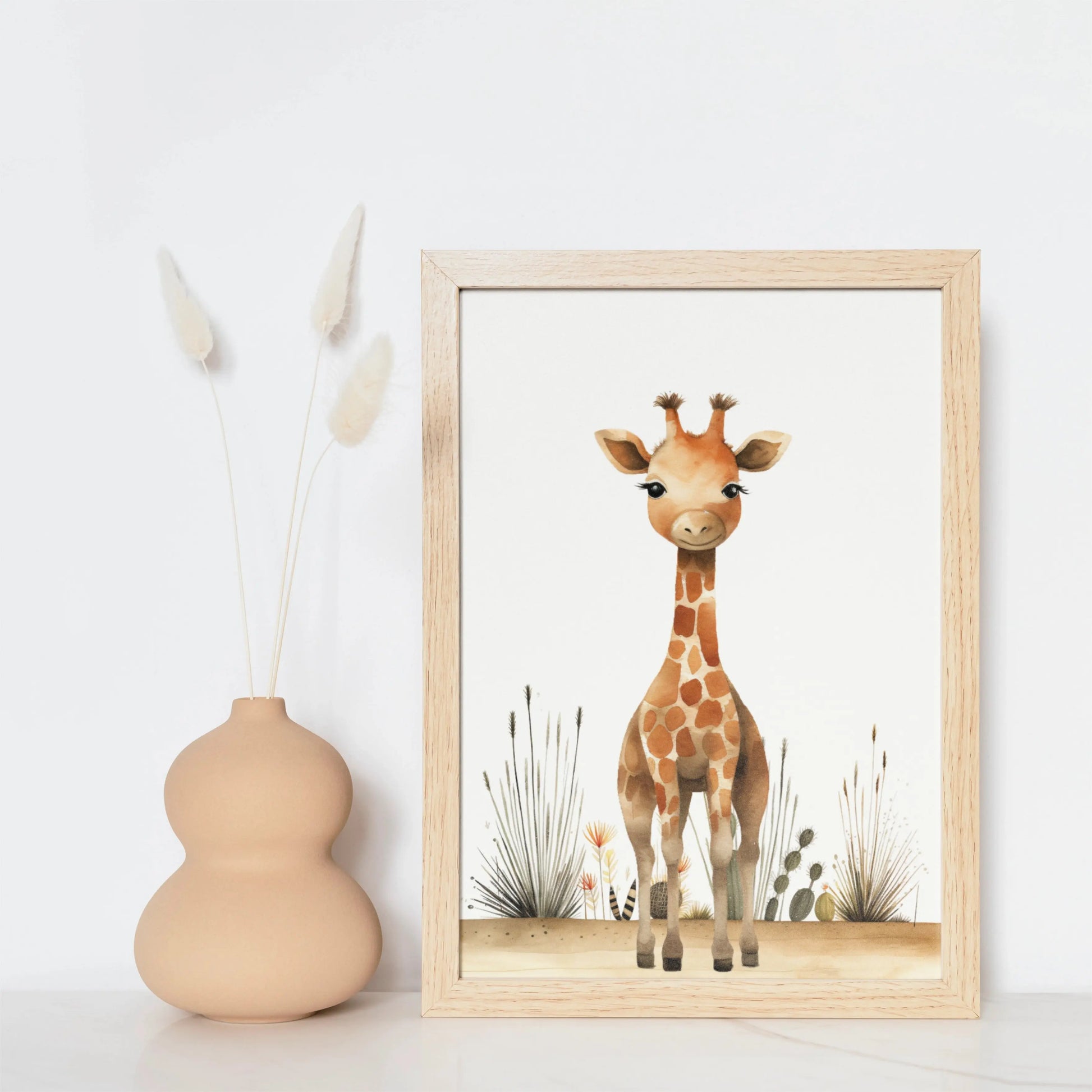 Affiche pour enfant : Girafe Place des Images