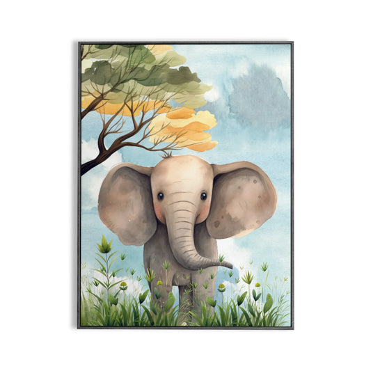 Affiche pour enfant : éléphant Place des Images