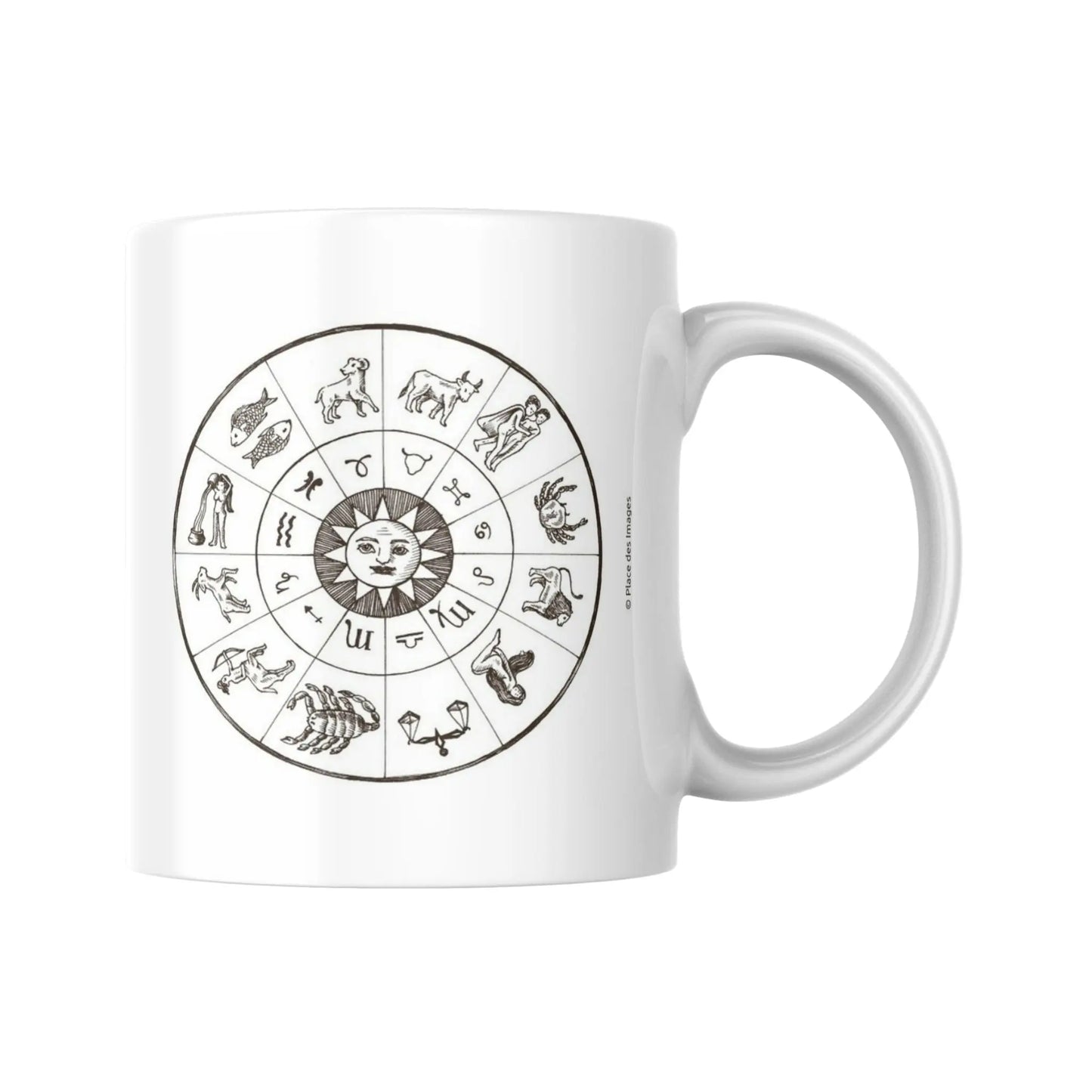 Mug Astrologie Roue du Zodiaque Personnalisé