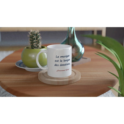 Mug Citation d'Emmanuel Kant sur la musique