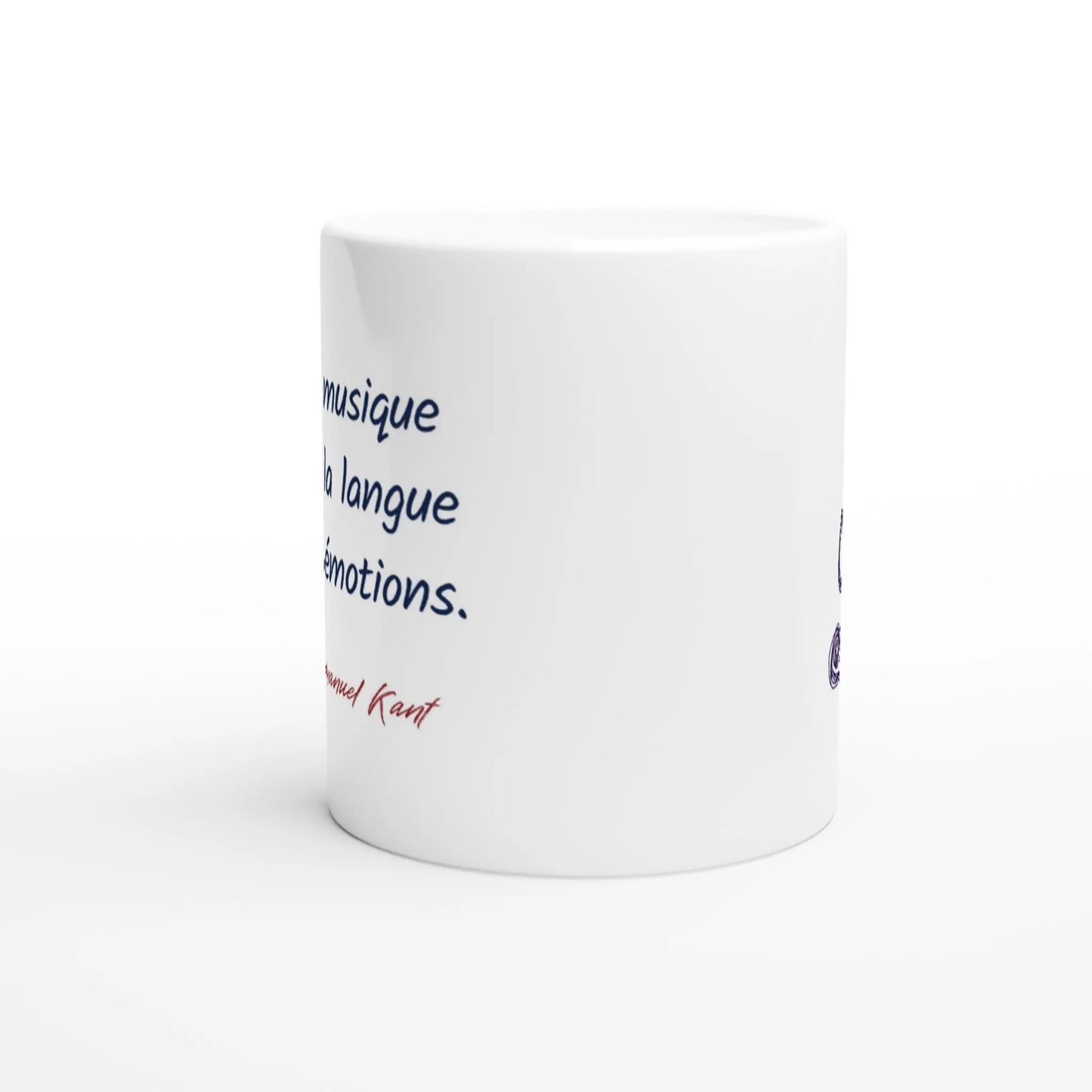 Mug Citation d'Emmanuel Kant sur la musique