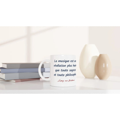 Mug Citation de Beethoven sur la musique