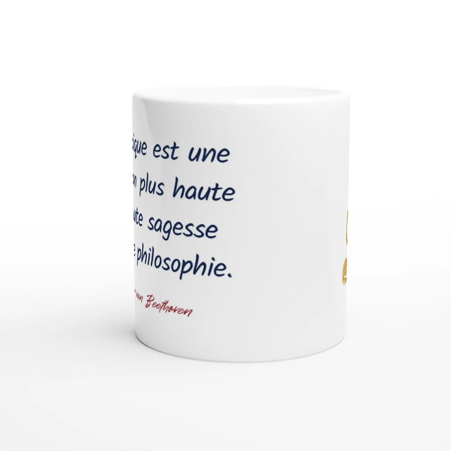 Mug Citation de Beethoven sur la musique