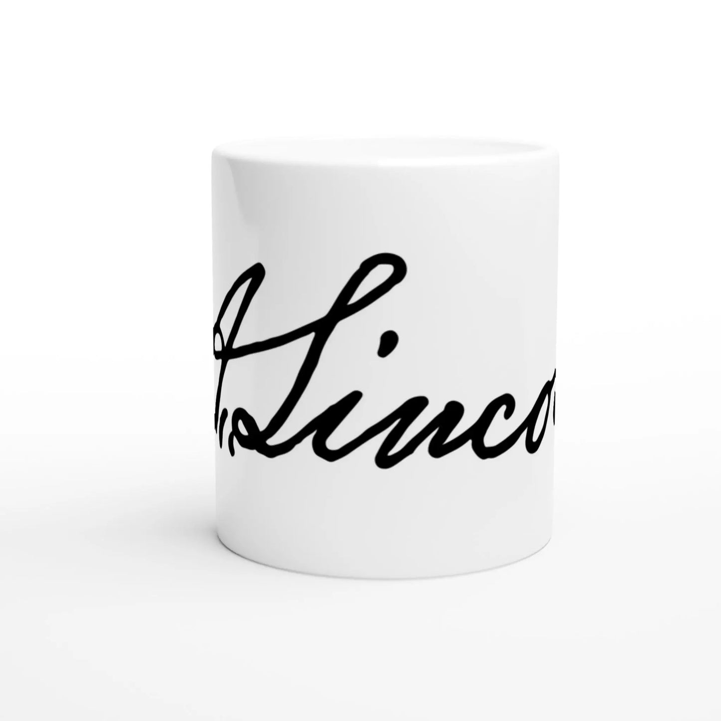 Mug Signature : Abraham Lincoln