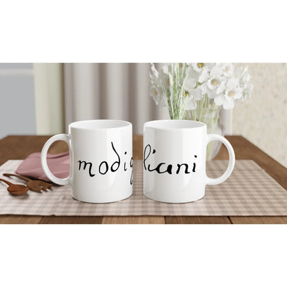 Mug Signature : Amedeo Modigliani