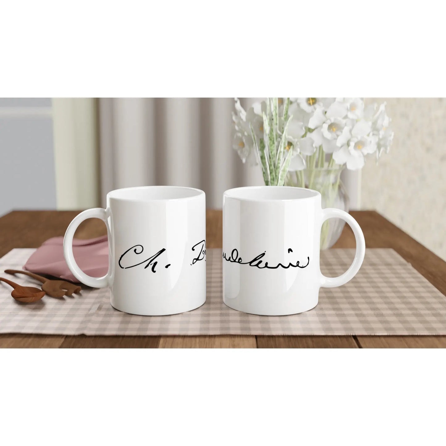 Mug Signature : Charles Baudelaire