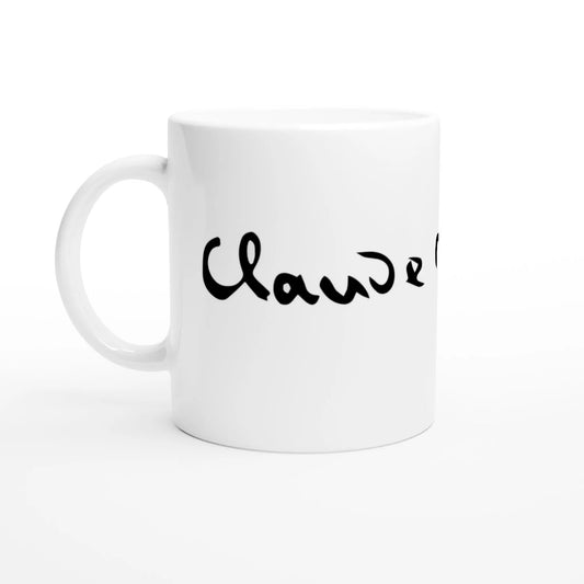 Mug Signature : Claude Monet