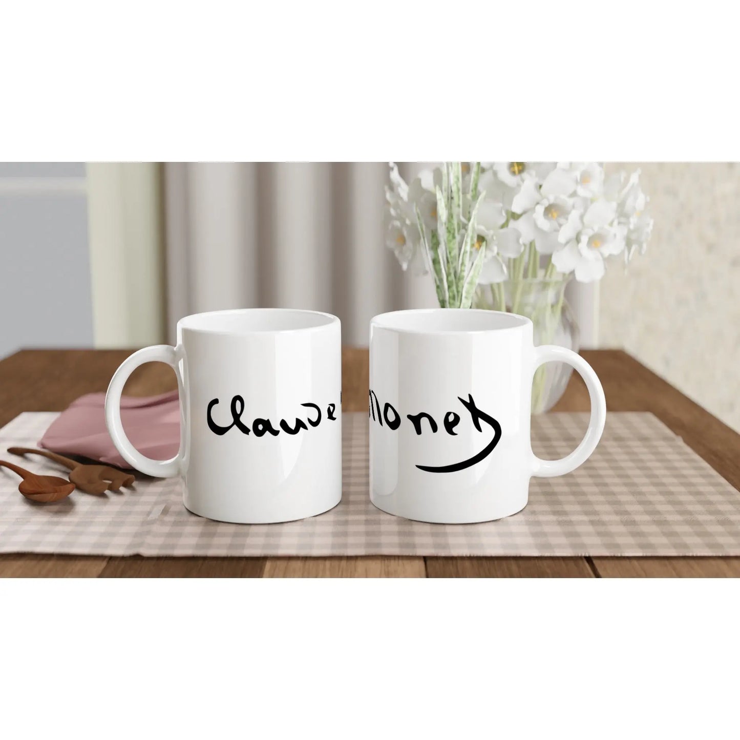 Mug Signature : Claude Monet