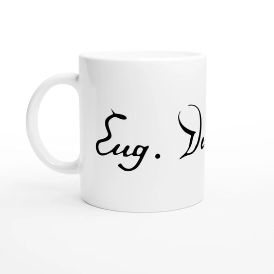 Mug Signature : Eugène Delacroix