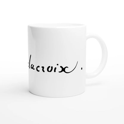 Mug Signature : Eugène Delacroix