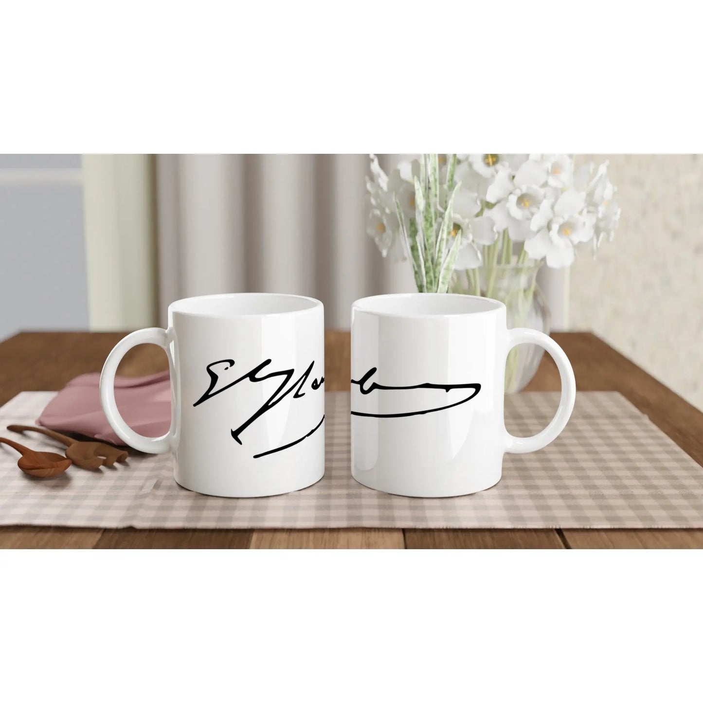 Mug Signature : Gustave Flaubert