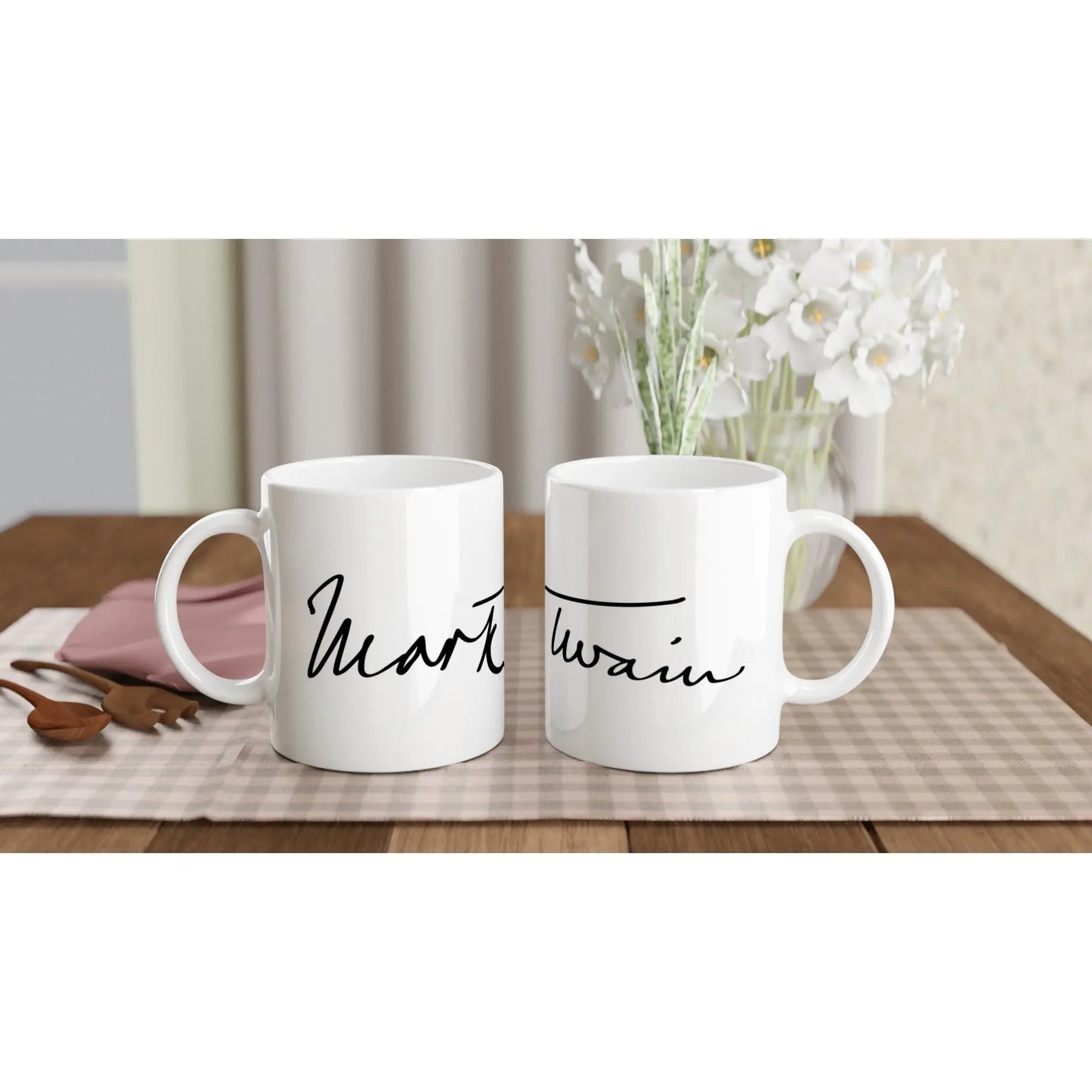 Mug Signature : Mark Twain