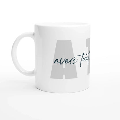 Mug cadeau - A toi, avec tout mon amour - Vue gauche