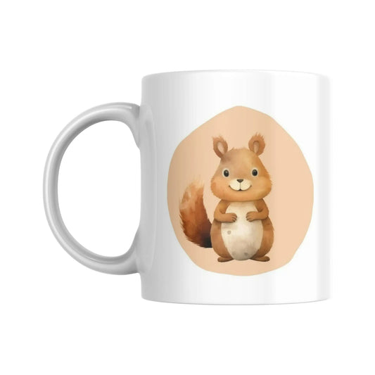 Mug pour enfant avec une illustration d'un écureuil