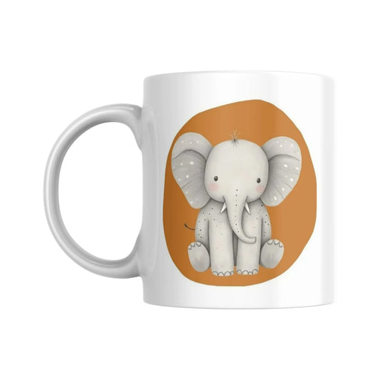 Mug pour enfant avec une illustration d'un éléphant