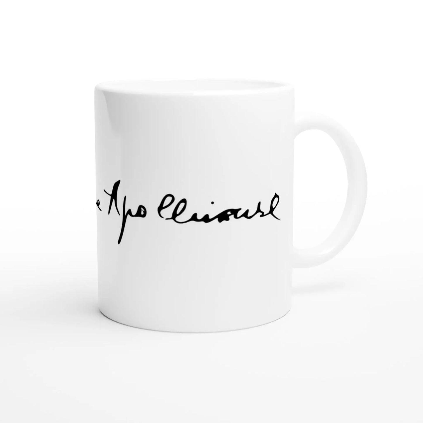 Mug signature : Guillaume Apollinaire