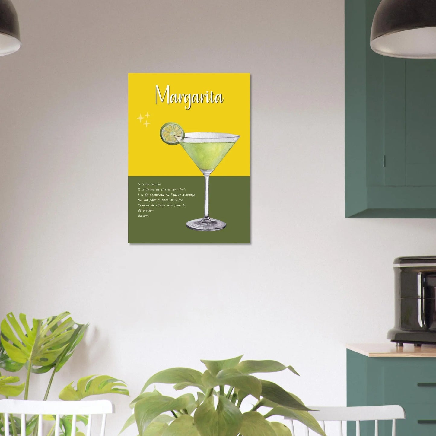 Affiche / Recette de la Margarita