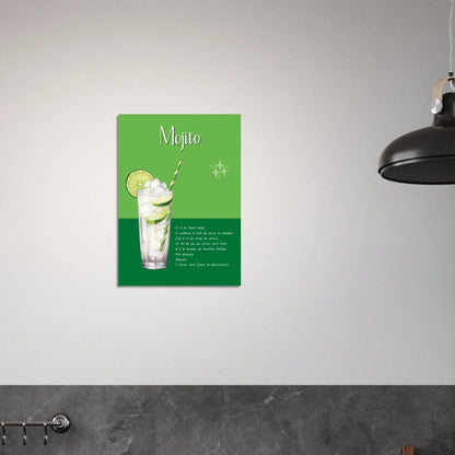 Affiche / Recette du Mojito