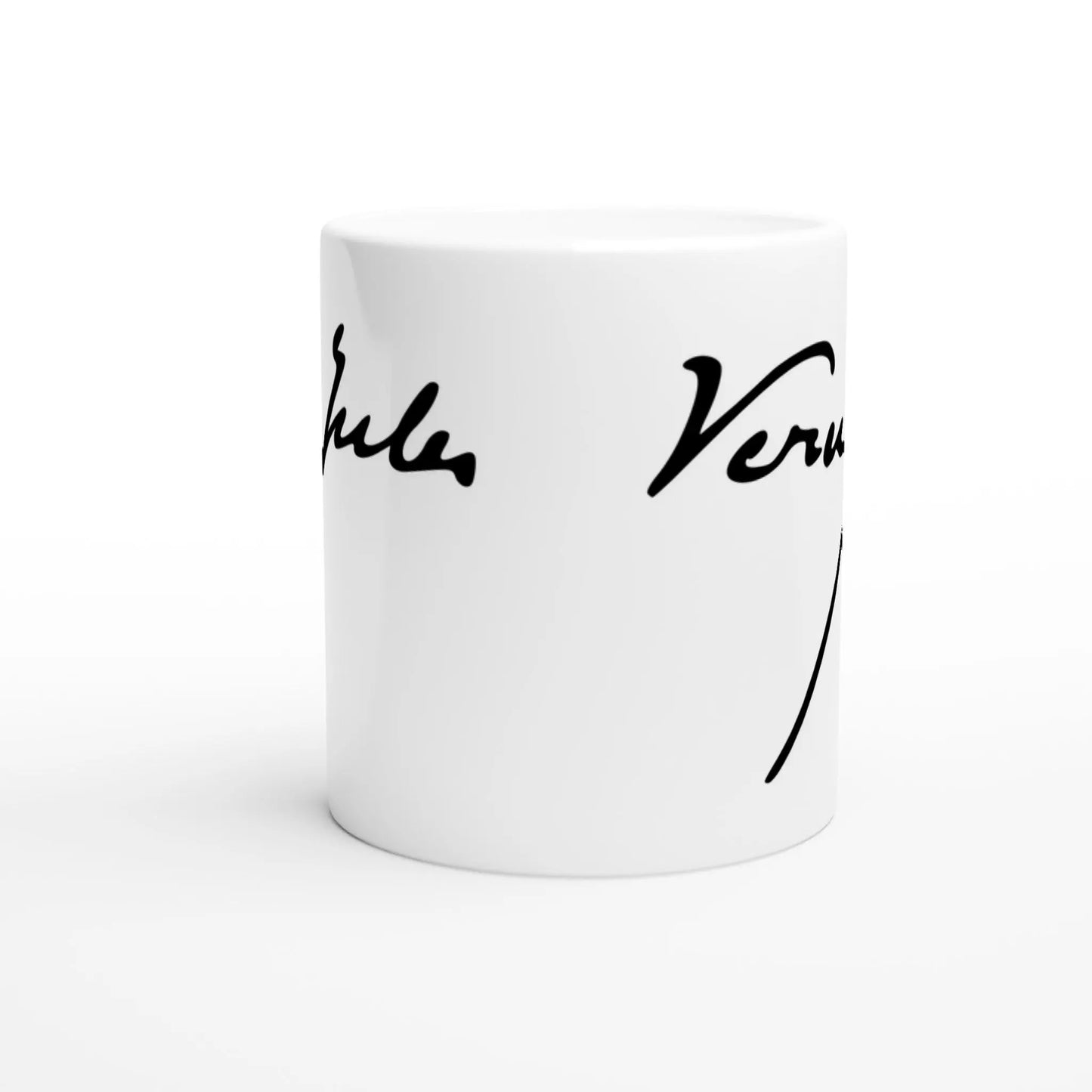 Mug avec la signature de Jules Verne