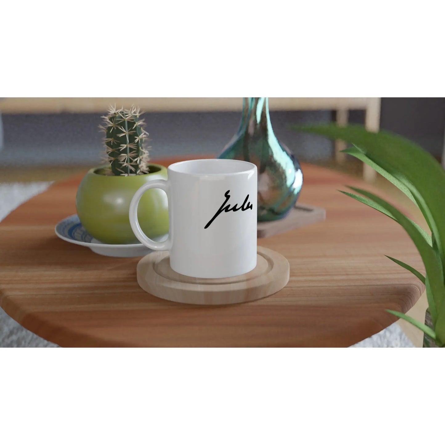 Mug avec la signature de Jules Verne