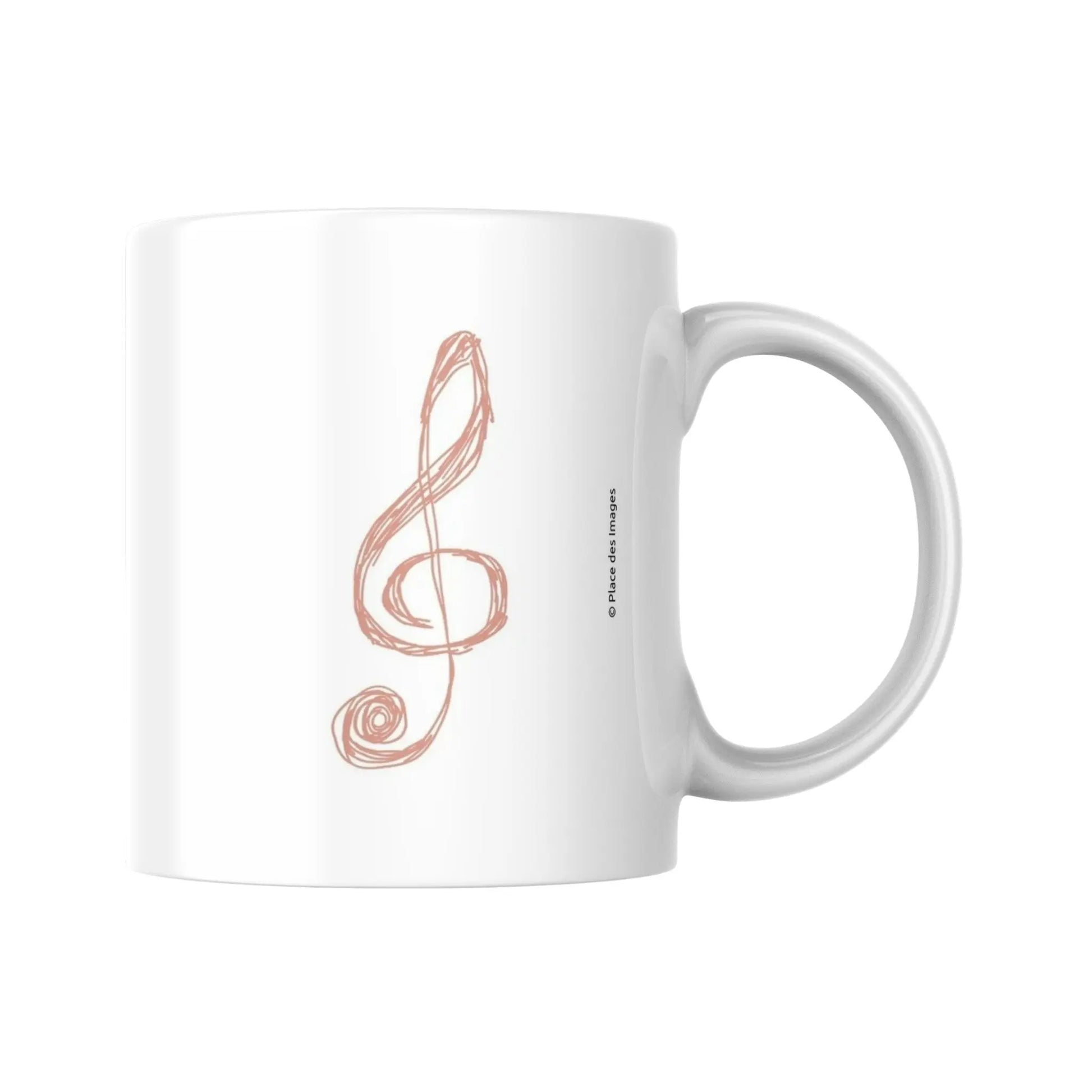 Tasse Citation d'Emmanuel Kant sur la musique - Place des Images
