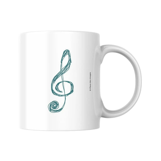 Tasse Citation d'Oscar Wilde sur la musique - Place des Images