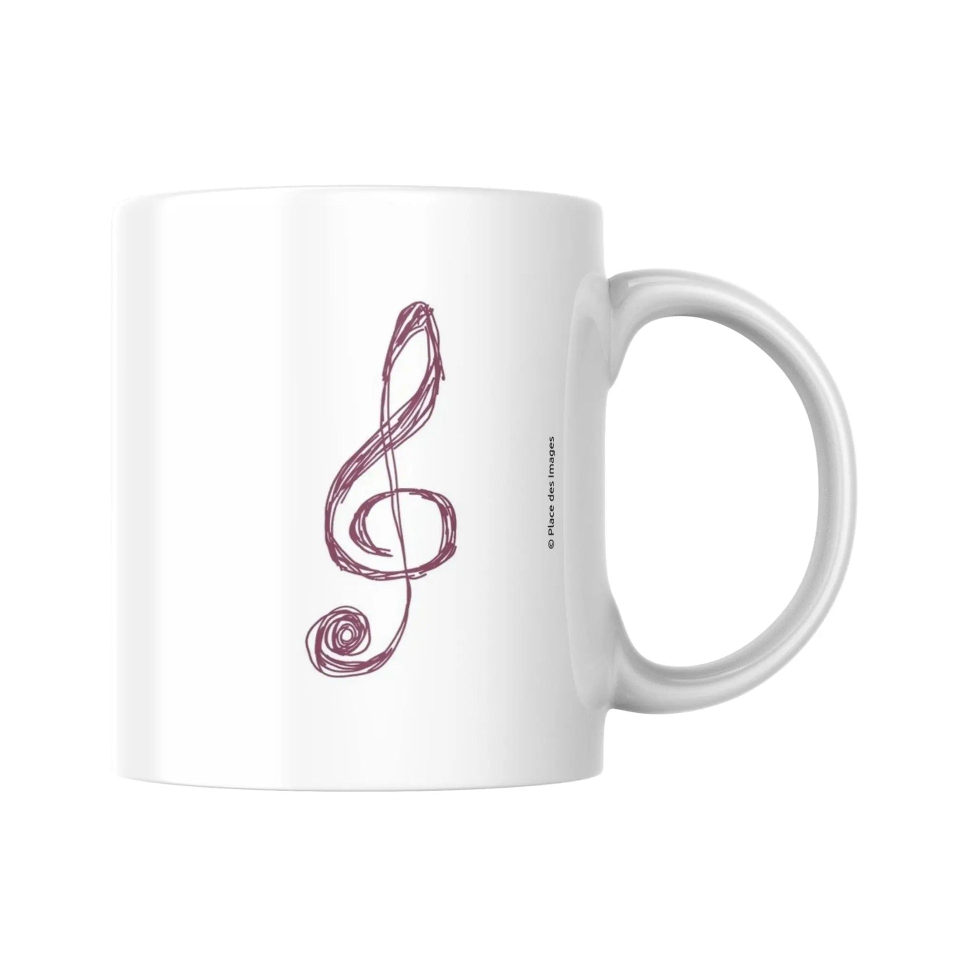 Tasse Citation de Beethoven sur la musique - Place des Images