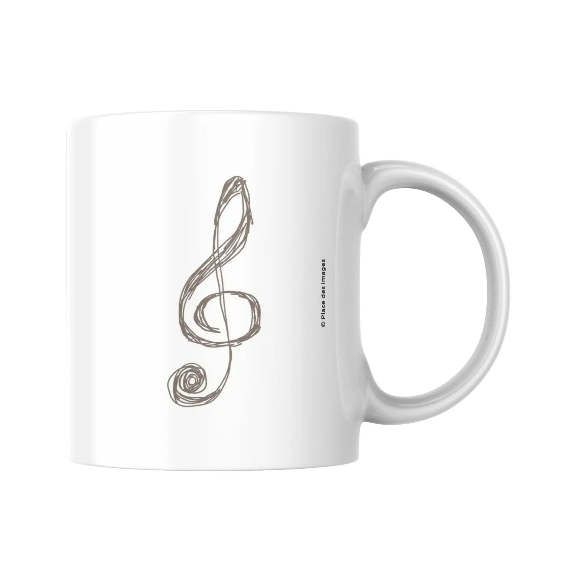 Tasse Citation de Mozart sur la musique - Place des Images