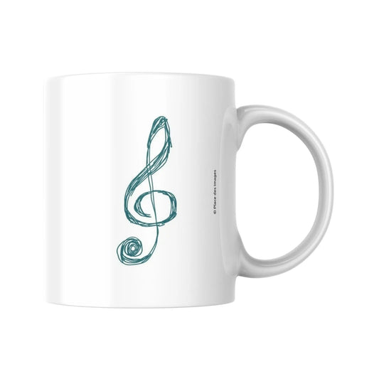 Tasse Citation de Romain Rolland sur la musique - Place des Images