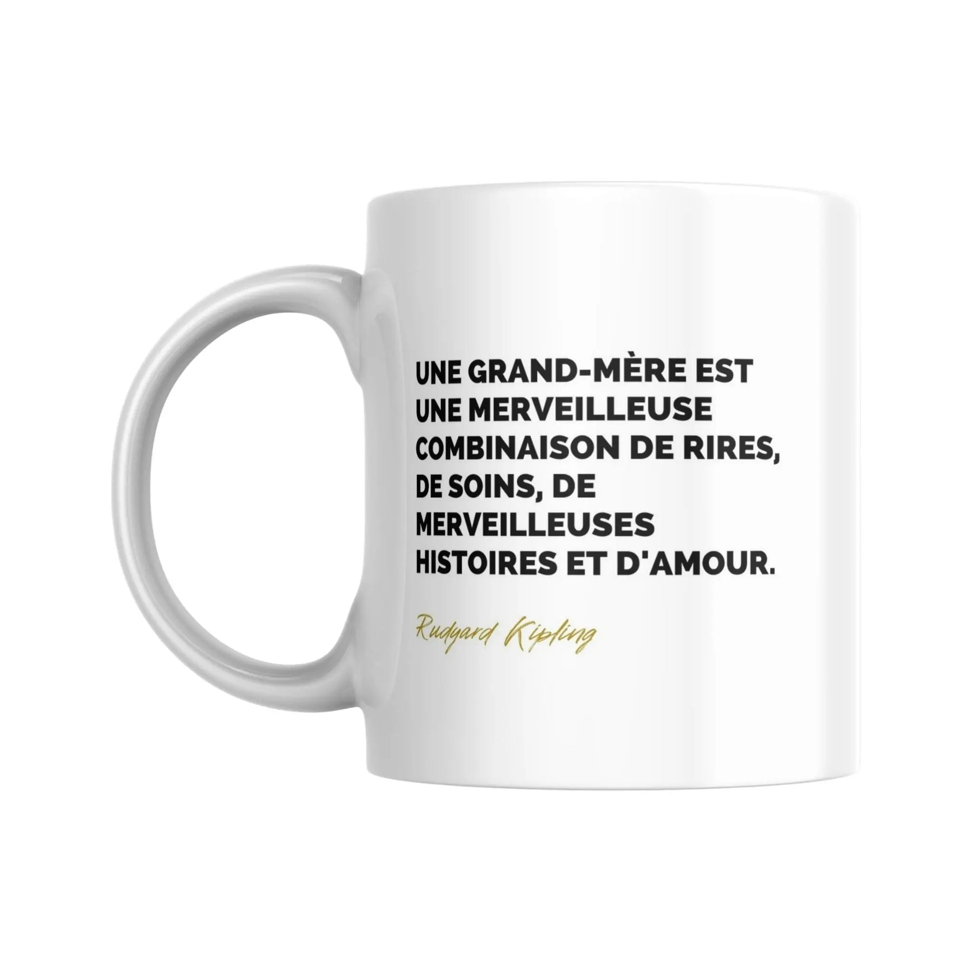 Tasse Citation de Rudyard Kipling sur les grands-mères - Place des Images